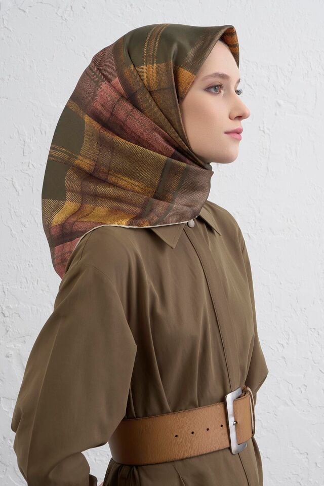 Armine İpek Eşarp 2025/2026 Sonbahar Kış - 9424D-35 - Tivil
