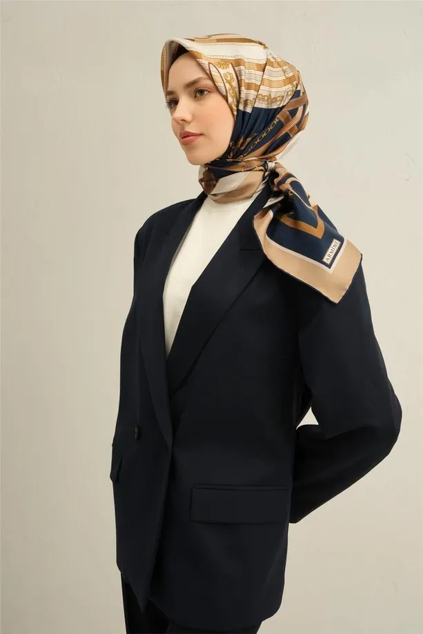 Armine İpek Eşarp 2025 İlkbahar-Yaz - 9315D-02 - Tivil