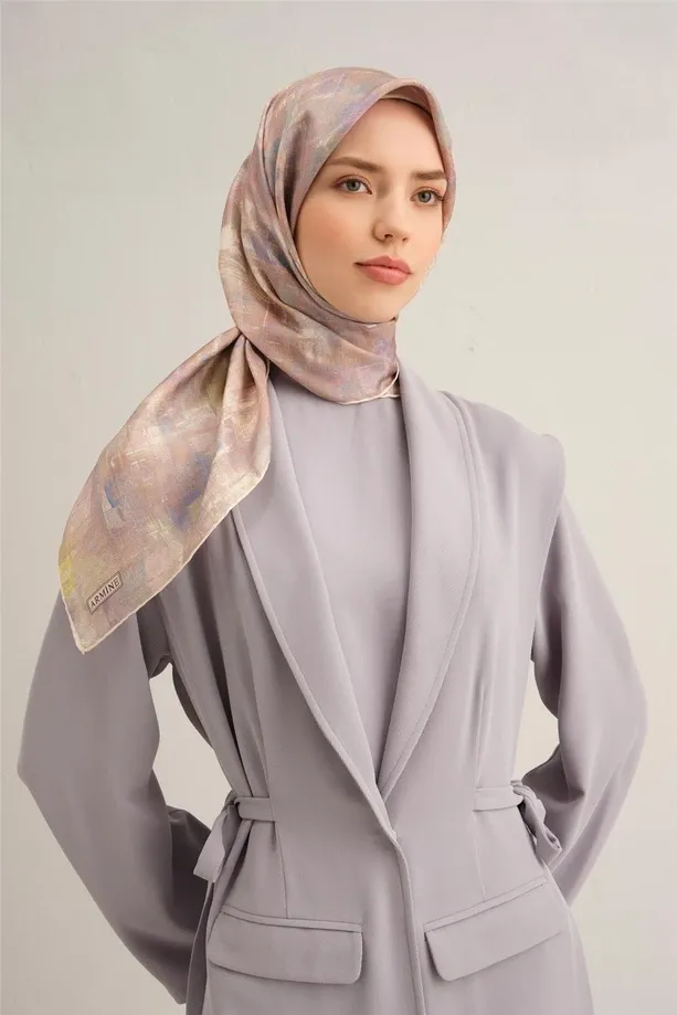 Armine İpek Eşarp 2025 İlkbahar-Yaz - 9339D-31 - Sura
