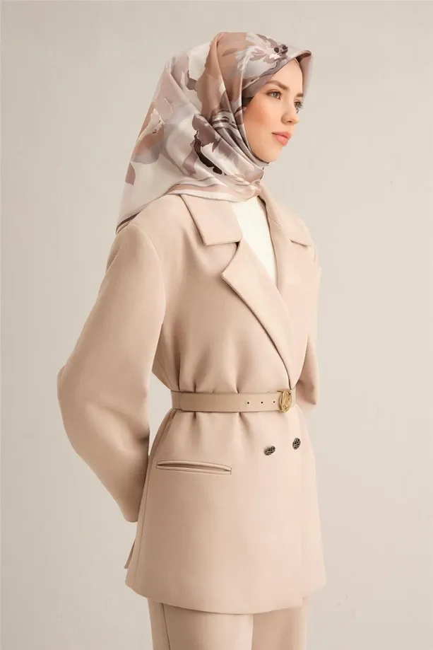 Armine İpek Eşarp 2025 İlkbahar-Yaz - 9340D-86 - Tivil