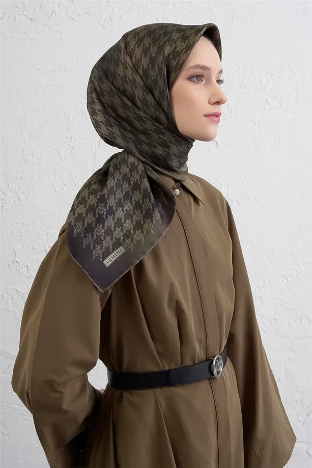 Armine İpek Eşarp 2025/2026 Sonbahar Kış - 9434D-84- Tivil