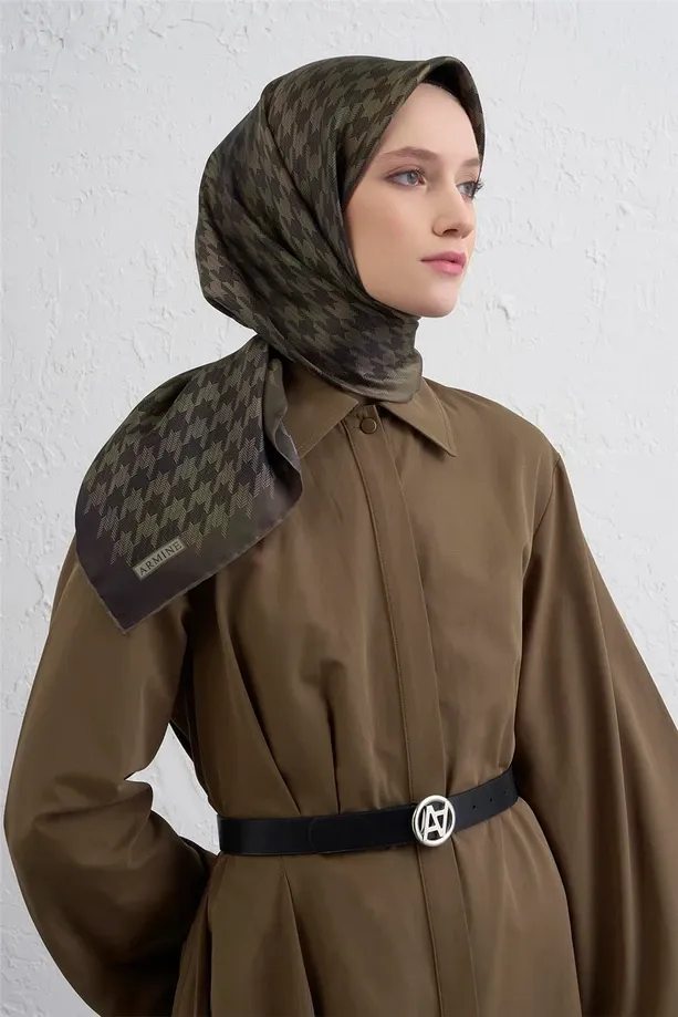 Armine İpek Eşarp 2025/2026 Sonbahar Kış - 9434D-84- Tivil