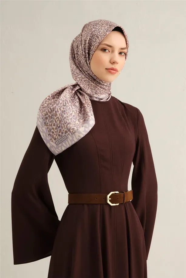 Armine İpek Eşarp 2025 İlkbahar-Yaz - 9352D-06 - Tivil