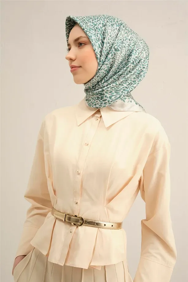 Armine İpek Eşarp 2025 İlkbahar-Yaz - 9352D-09 - Tivil