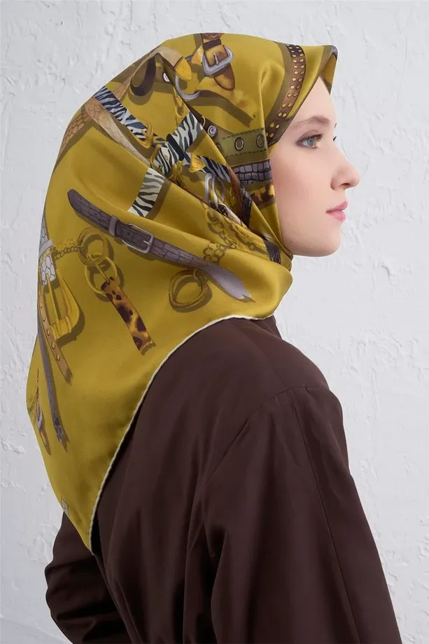 Armine İpek Eşarp 2025/2026 Sonbahar Kış - 9422D-52 - Tivil