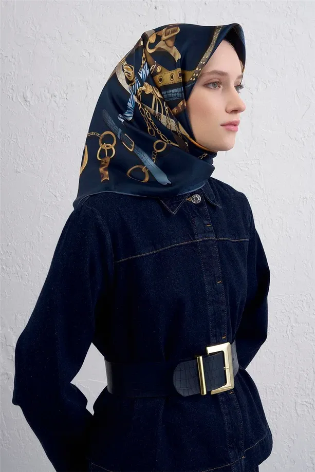 Armine İpek Eşarp 2025/2026 Sonbahar Kış - 9422D-33 - Tivil
