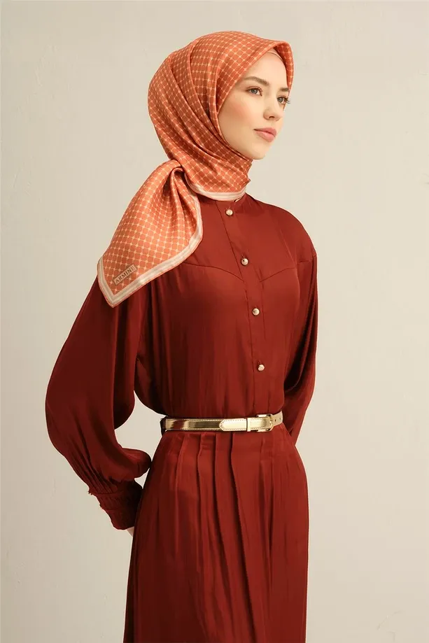 Armine İpek Eşarp 2025 İlkbahar-Yaz - 9345D-05 - Tivil