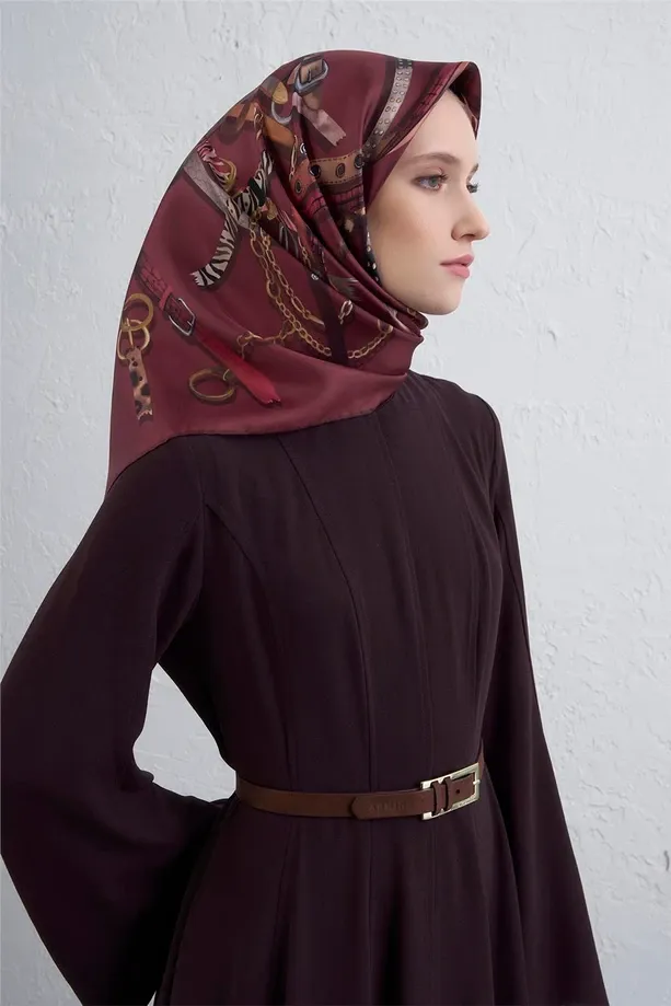 Armine İpek Eşarp 2025/2026 Sonbahar Kış - 9422D-08 - Tivil