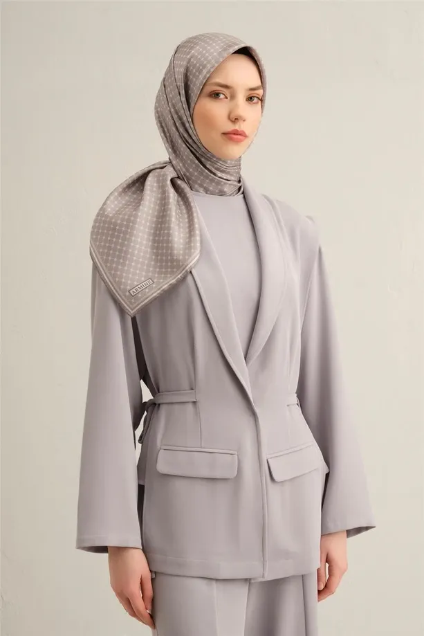 Armine İpek Eşarp 2025 İlkbahar-Yaz - 9345D-01 - Tivil