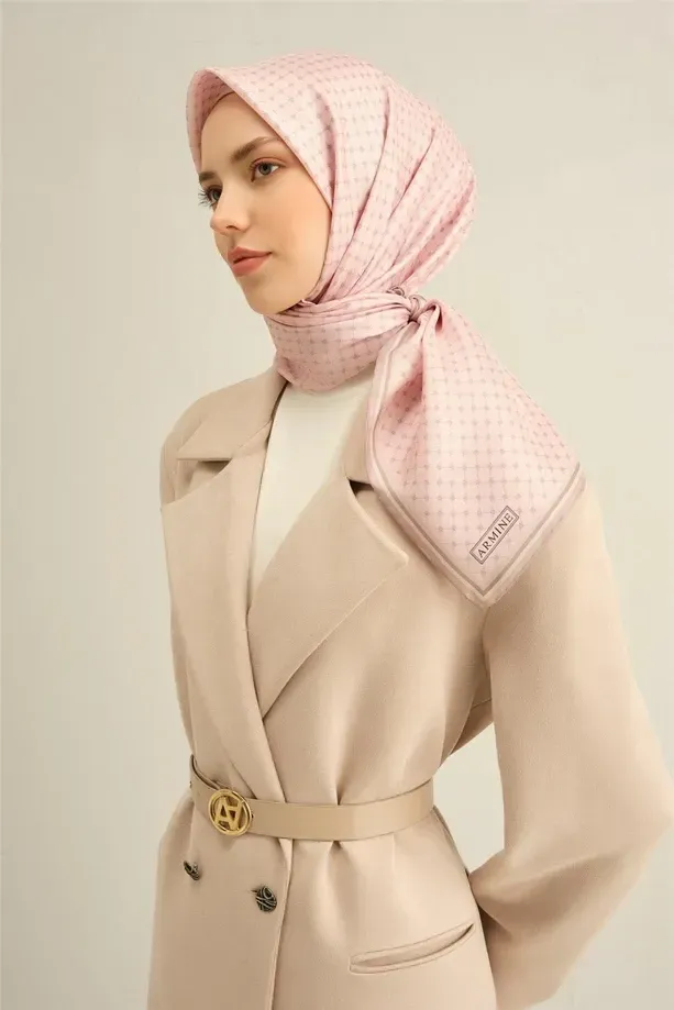 Armine İpek Eşarp 2025 İlkbahar-Yaz - 9345D-09 - Tivil