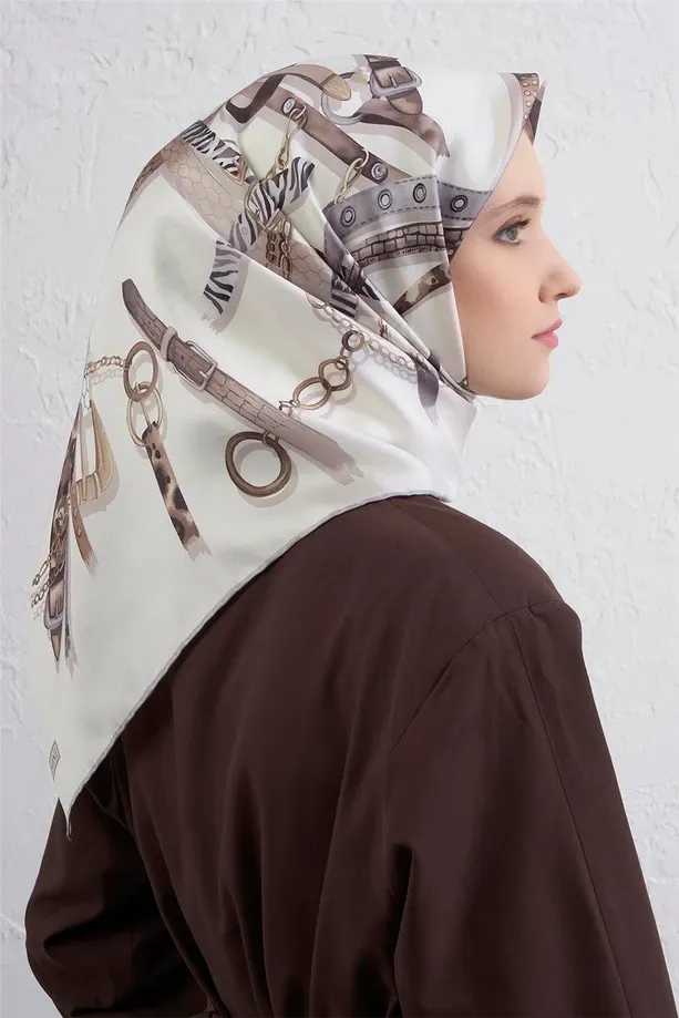 Armine İpek Eşarp 2025/2026 Sonbahar Kış - 9422D-86 - Tivil