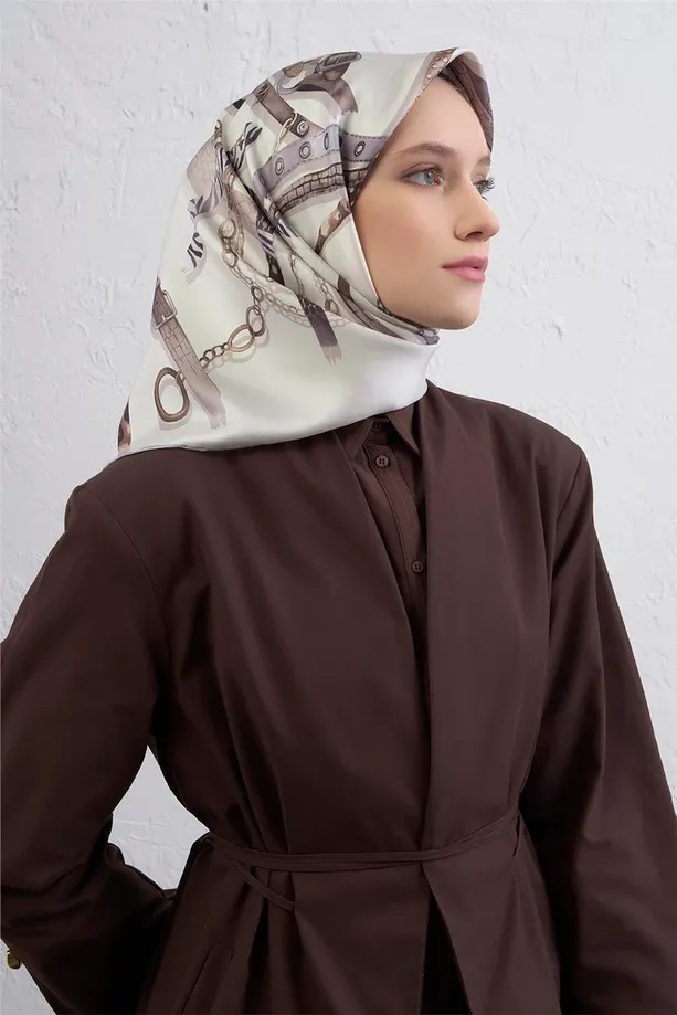 Armine İpek Eşarp 2025/2026 Sonbahar Kış - 9422D-86 - Tivil