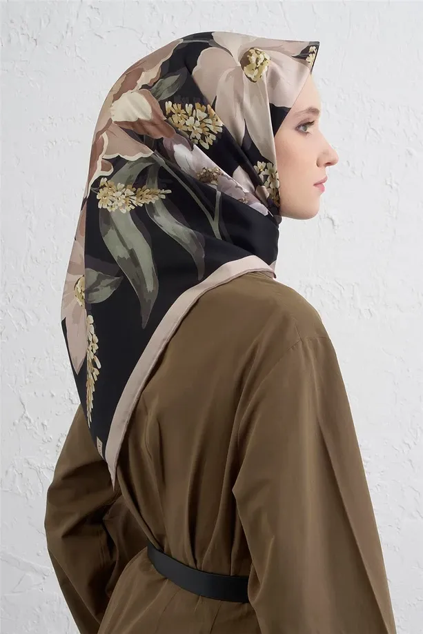 Armine İpek Eşarp 2025/2026 Sonbahar Kış - 9414D-5 - Tivil