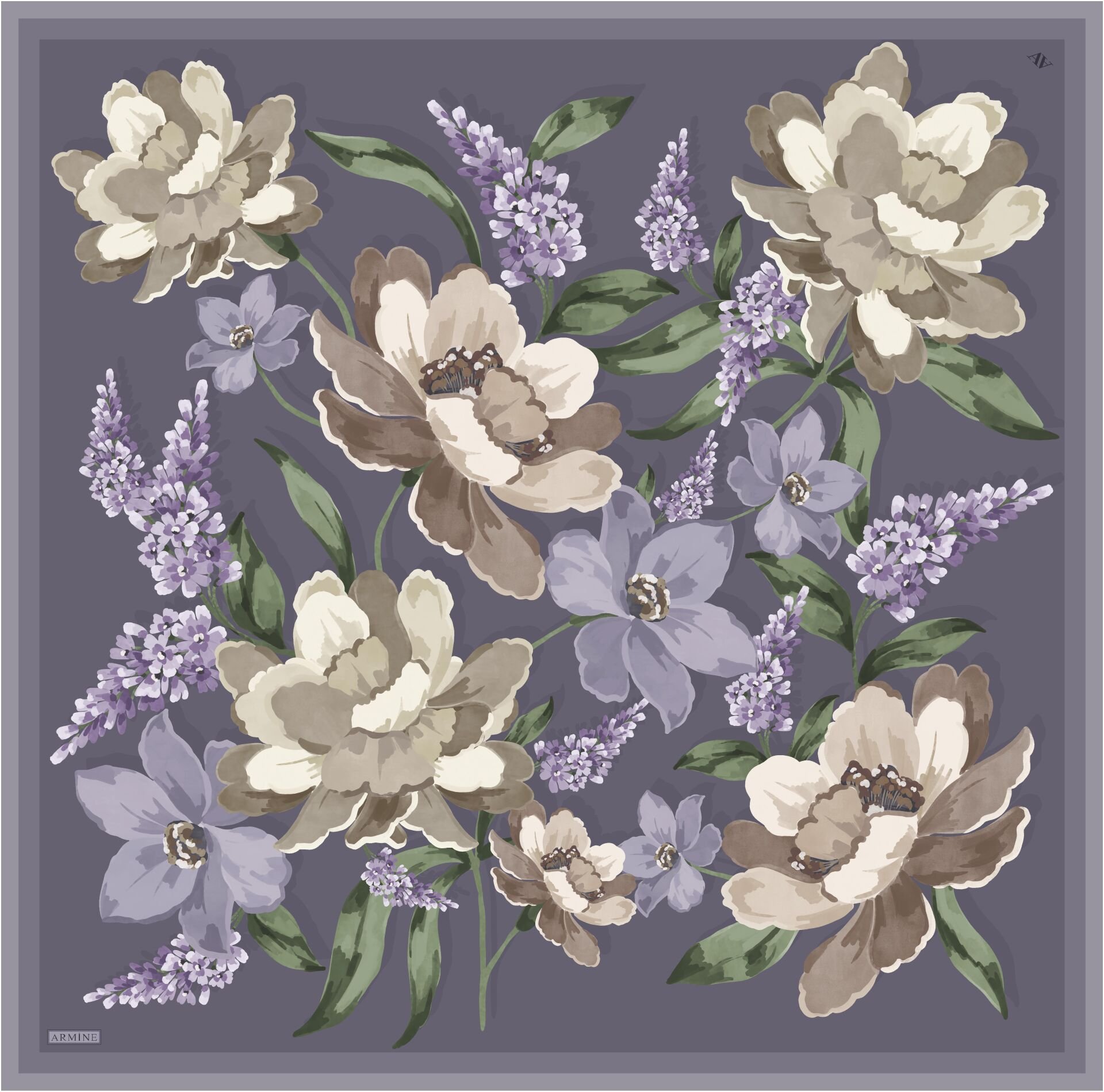 Armine İpek Eşarp 2025/2026 Sonbahar Kış - 9414D-84 - Tivil