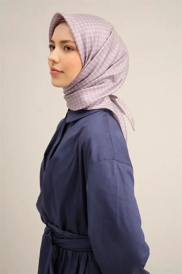 Armine İpek Eşarp 2025 İlkbahar-Yaz - 9345D-83 - Tivil