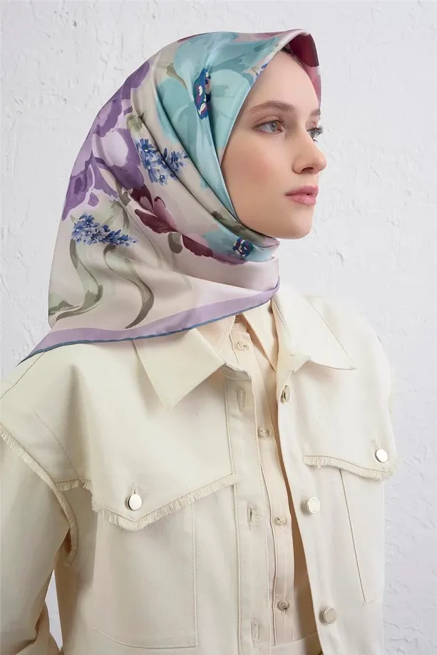 Armine İpek Eşarp 2025/2026 Sonbahar Kış - 9414D-6 - Tivil