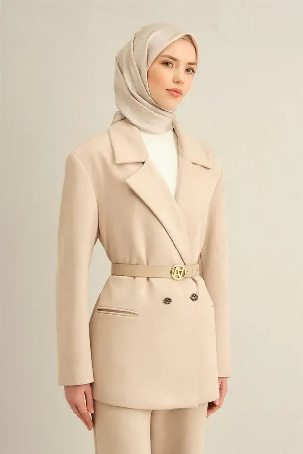 Armine İpek Eşarp 2025 İlkbahar-Yaz - 9345D-86 - Tivil