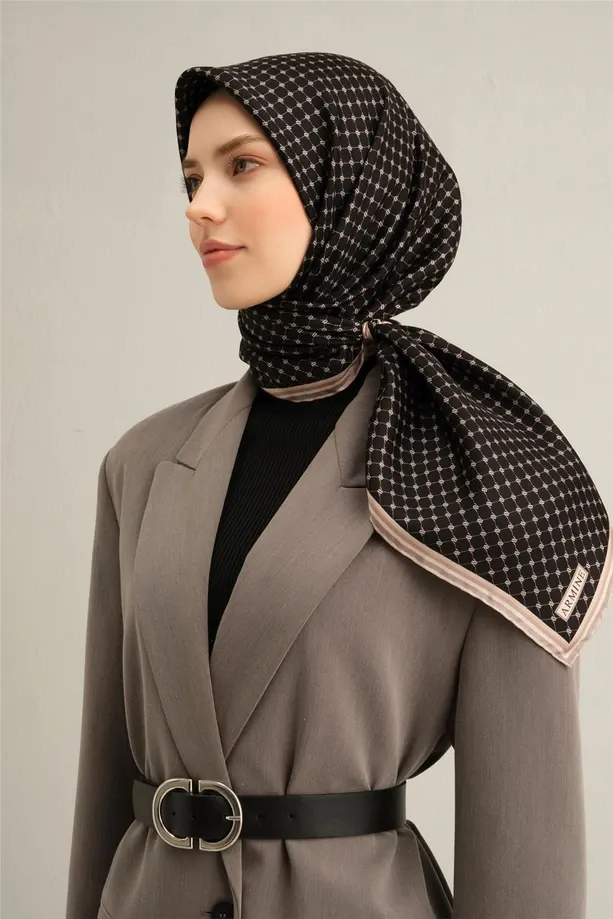 Armine İpek Eşarp 2025 İlkbahar-Yaz - 9345D-07 - Tivil