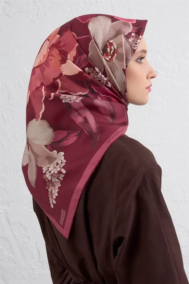 Armine İpek Eşarp 2025/2026 Sonbahar Kış - 9414D-2 - Tivil