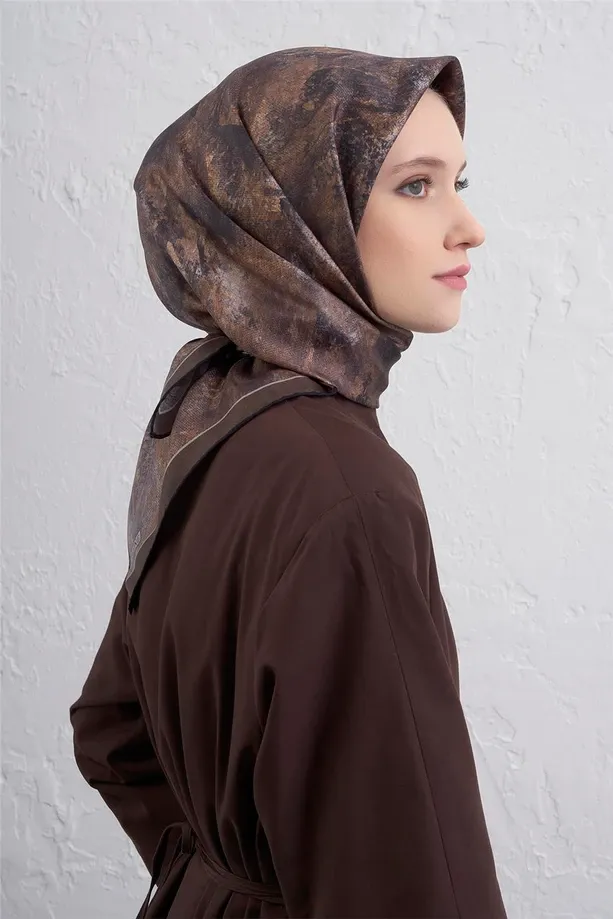 Armine İpek Eşarp 2025/2026 Sonbahar Kış - 9433D-52 - Tivil