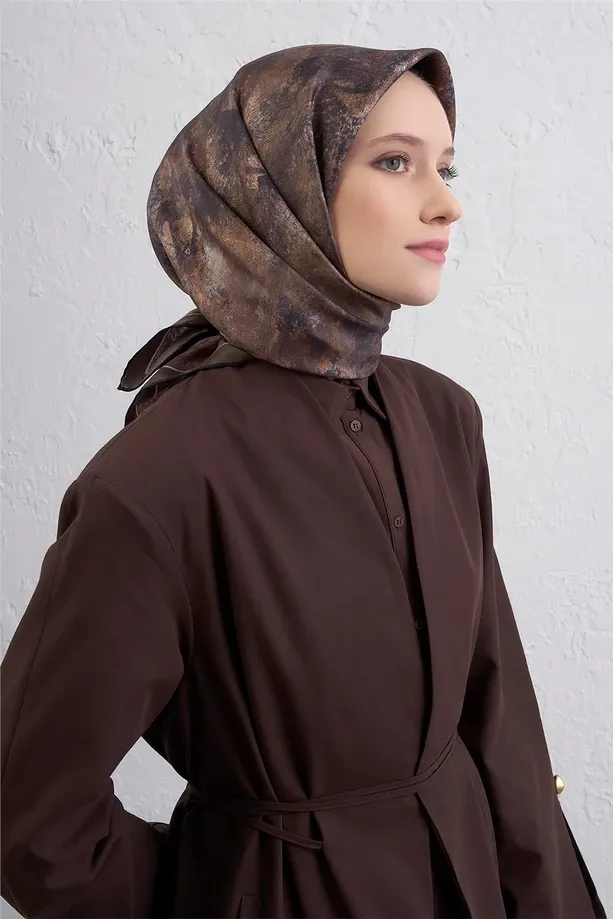 Armine İpek Eşarp 2025/2026 Sonbahar Kış - 9433D-52 - Tivil