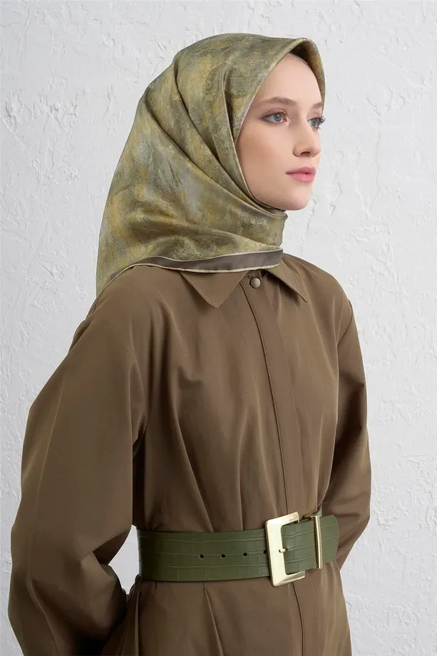 Armine İpek Eşarp 2025/2026 Sonbahar Kış - 9433D-36- Tivil