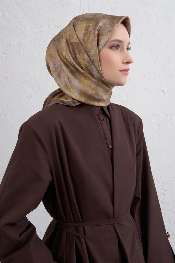 Armine İpek Eşarp 2025/2026 Sonbahar Kış - 9433D-35- Tivil