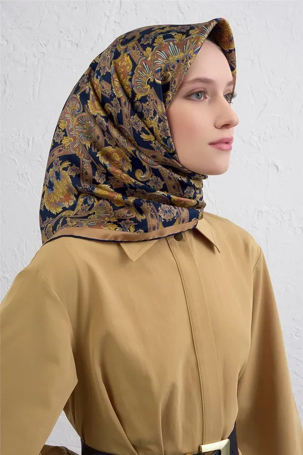 Armine İpek Eşarp 2025/2026 Sonbahar Kış - 9416D-03 - Tivil
