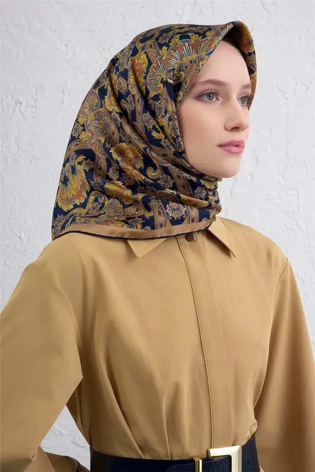 Armine İpek Eşarp 2025/2026 Sonbahar Kış - 9416D-03 - Tivil