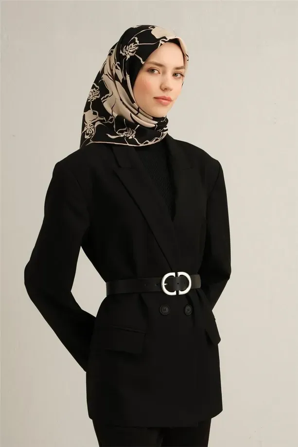 Armine İpek Eşarp 2025 İlkbahar-Yaz - 9344D-39 - Tivil