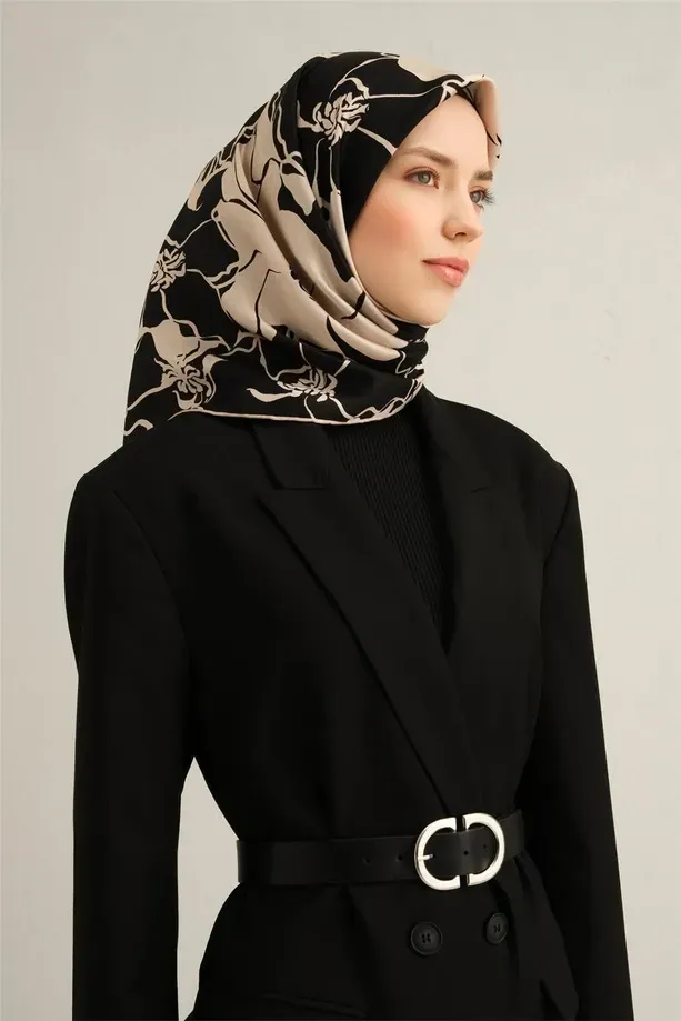 Armine İpek Eşarp 2025 İlkbahar-Yaz - 9344D-39 - Tivil