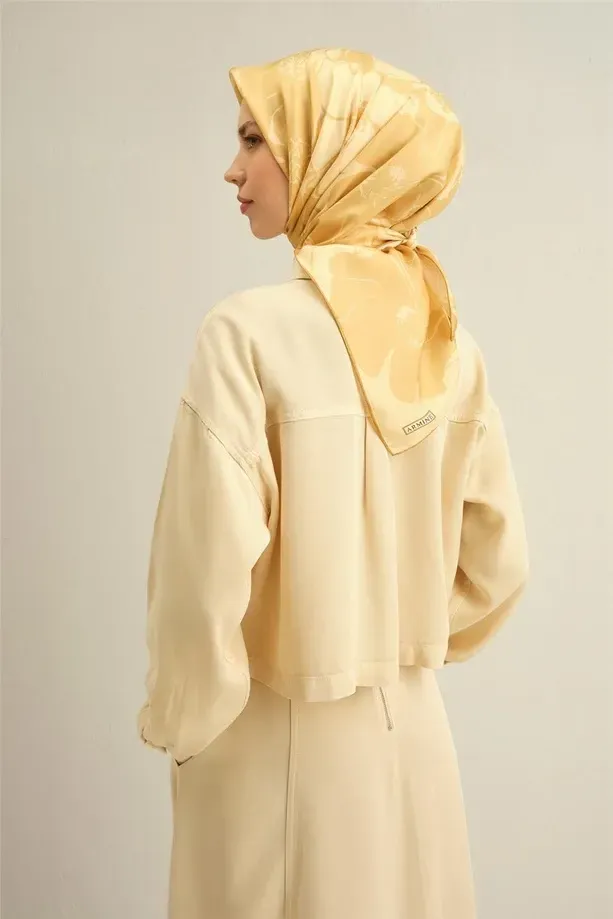 Armine İpek Eşarp 2025 İlkbahar-Yaz - 9344D-33 - Tivil