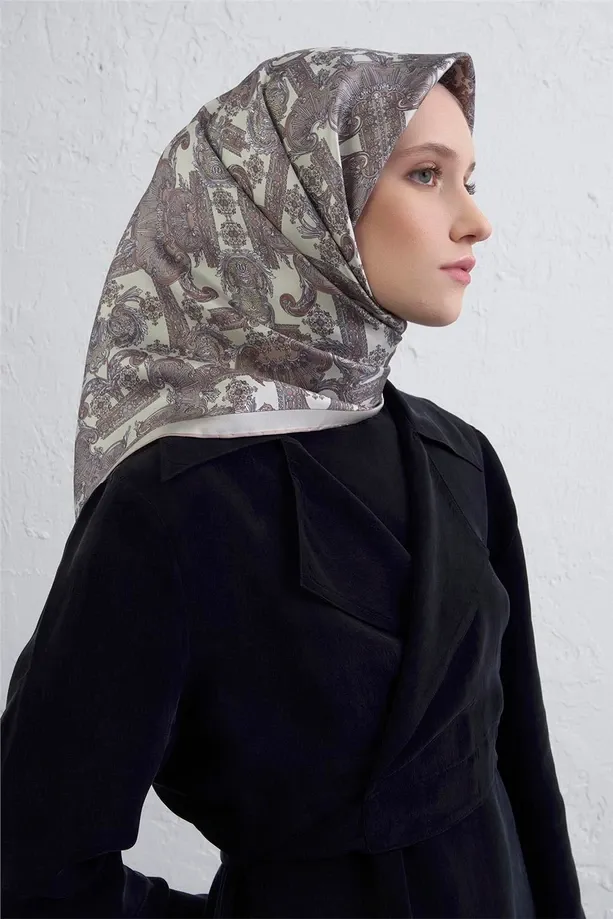 Armine İpek Eşarp 2025/2026 Sonbahar Kış - 9416D-83 - Tivil