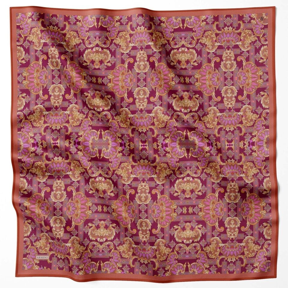 Armine İpek Eşarp 2025/2026 Sonbahar Kış - 9416D-55 - Tivil