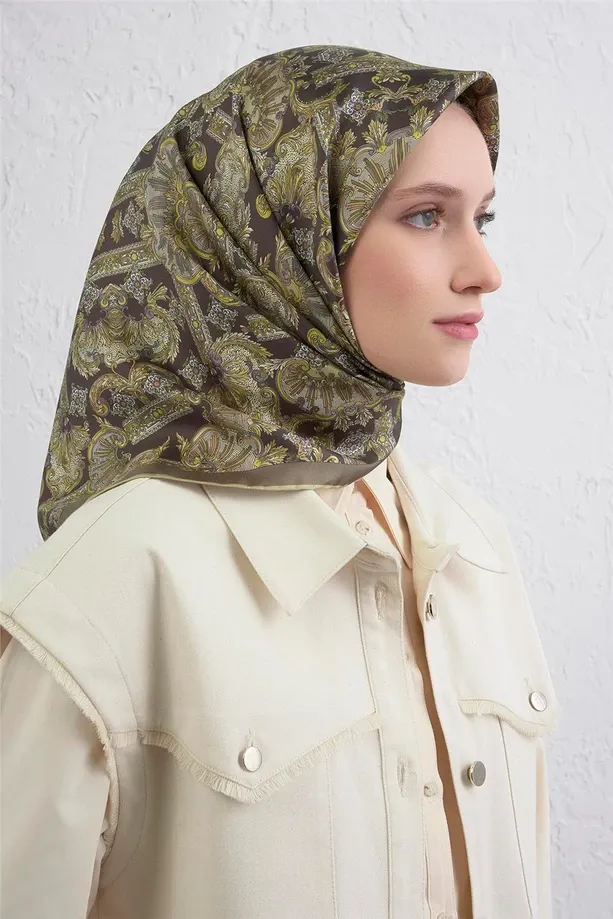 Armine İpek Eşarp 2025/2026 Sonbahar Kış - 9416D-80 - Tivil