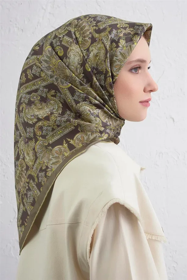 Armine İpek Eşarp 2025/2026 Sonbahar Kış - 9416D-80 - Tivil