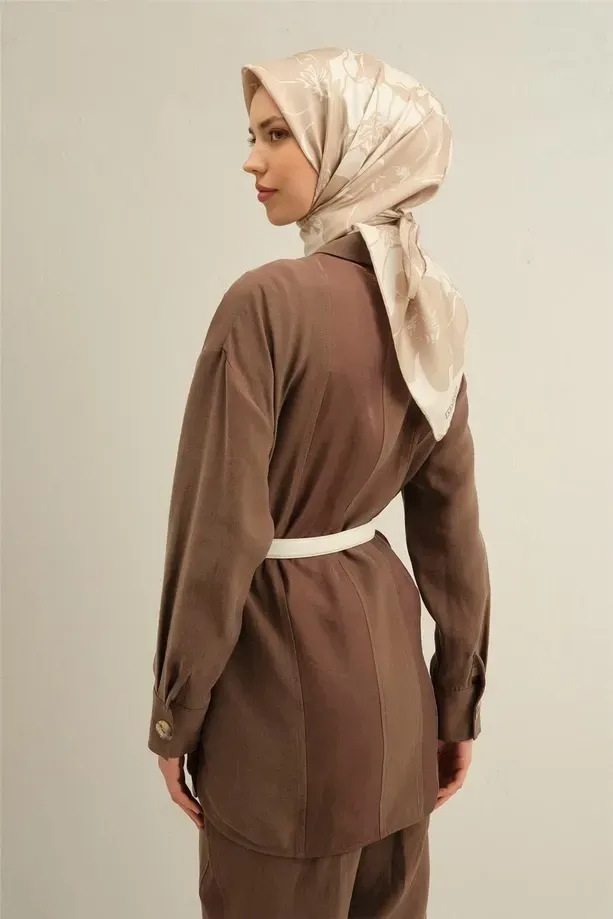 Armine İpek Eşarp 2025 İlkbahar-Yaz - 9344D-31 - Sura