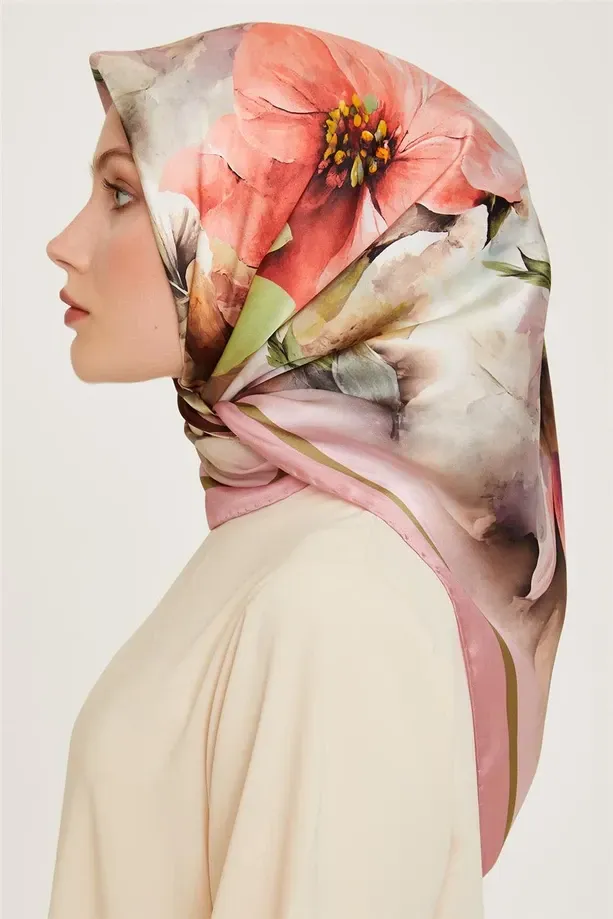 Armine İpek Eşarp 2024/2025 Sonbahar Kış - 9211D-40 - Tivil