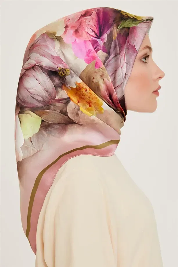 Armine İpek Eşarp 2024/2025 Sonbahar Kış - 9211D-40 - Tivil