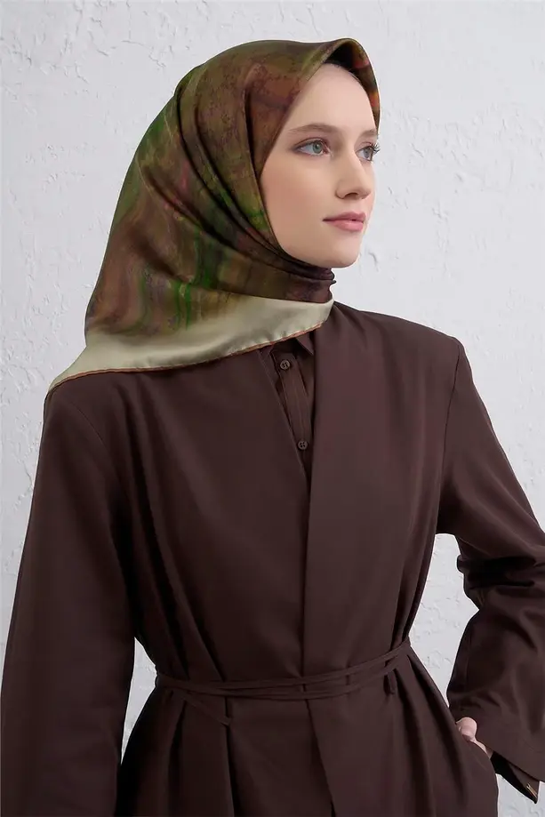 Armine İpek Eşarp 2025/2026 Sonbahar Kış - 9420D-33 - Tivil