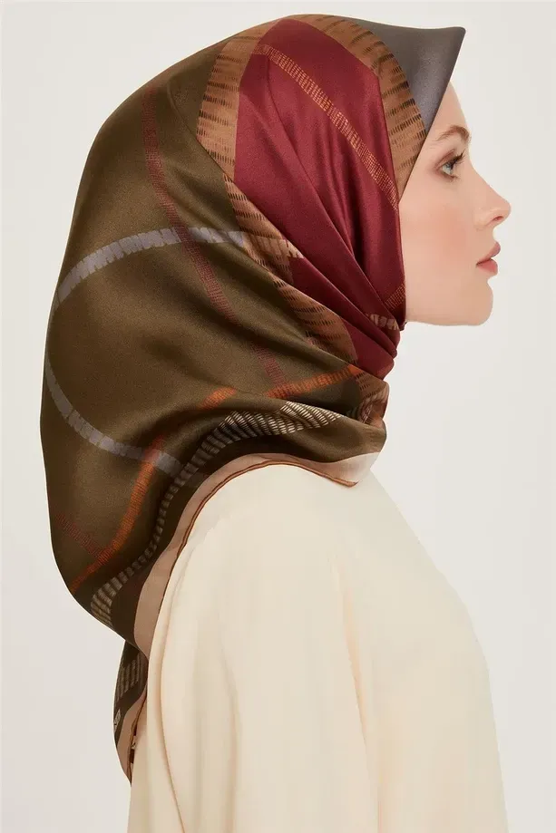 Armine İpek Eşarp 2024/2025 Sonbahar Kış - 9206D-07 - Tivil
