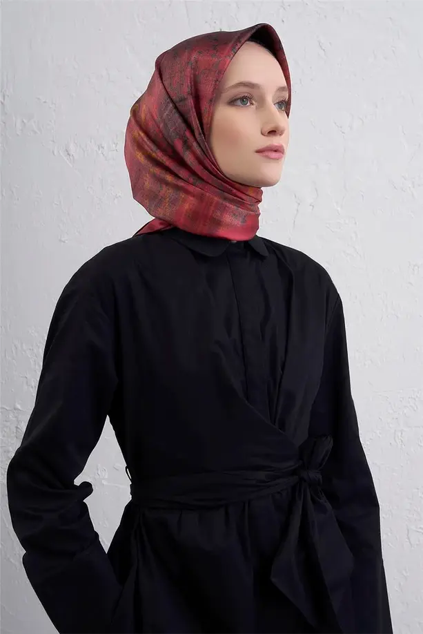 Armine İpek Eşarp 2025/2026 Sonbahar Kış - 9420D-85 - Tivil