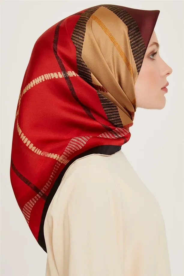 Armine İpek Eşarp 2024/2025 Sonbahar Kış - 9206D-31 - Tivil