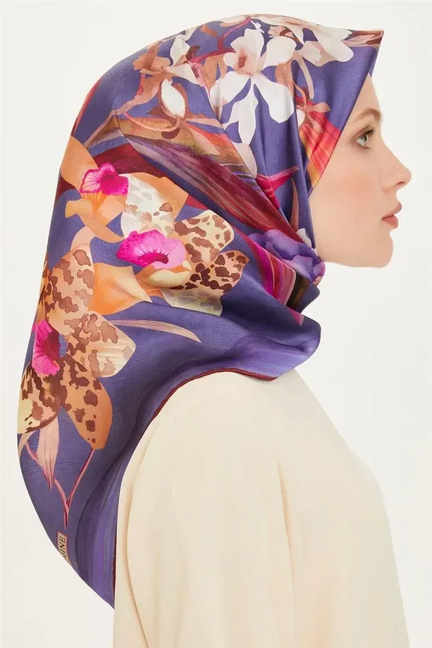 Armine İpek Eşarp 2024/2025 Sonbahar Kış - 9215D-54-Sura