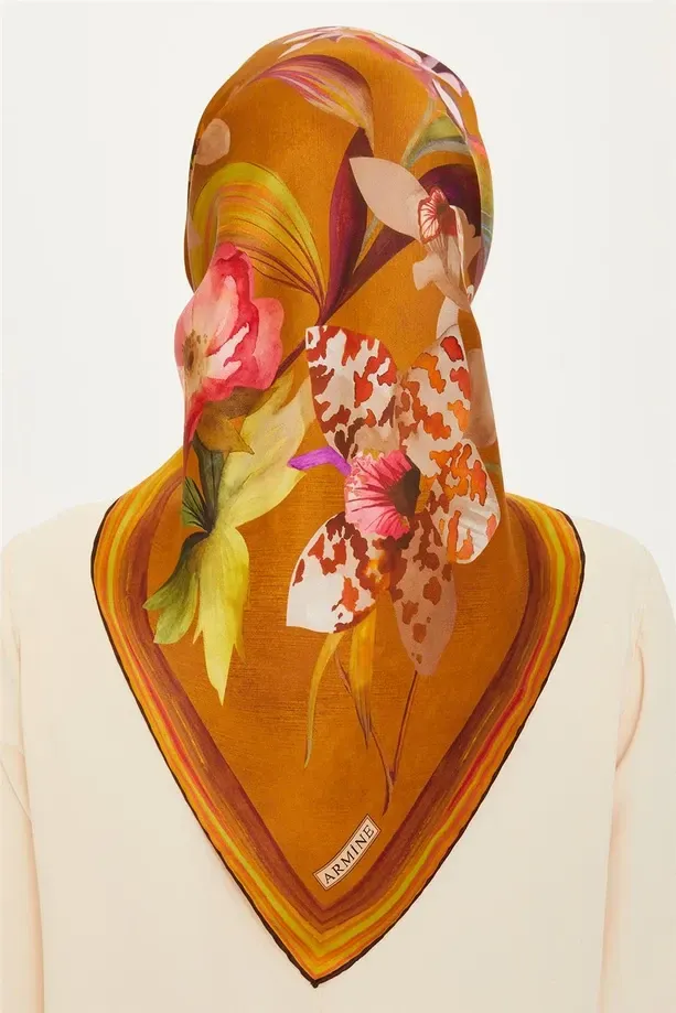 Armine İpek Eşarp 2024/2025 Sonbahar Kış - 9215D-03-Sura