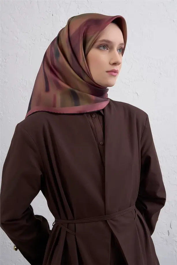 Armine İpek Eşarp 2025/2026 Sonbahar Kış - 9436D-31- Tivil