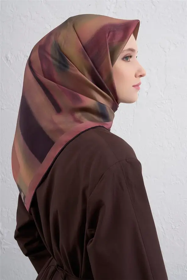 Armine İpek Eşarp 2025/2026 Sonbahar Kış - 9436D-31- Tivil