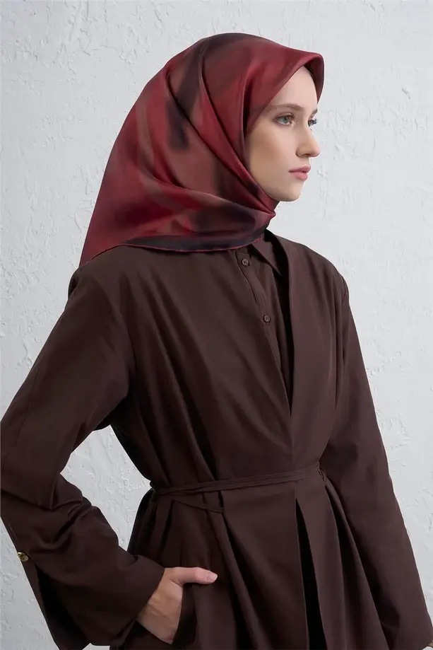 Armine İpek Eşarp 2025/2026 Sonbahar Kış - 9436D-80- Tivil