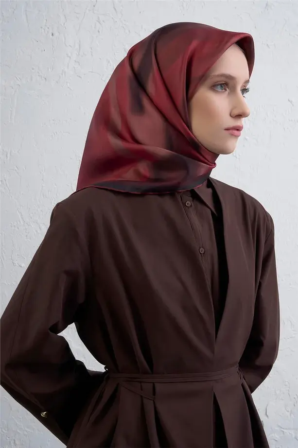 Armine İpek Eşarp 2025/2026 Sonbahar Kış - 9436D-80- Tivil