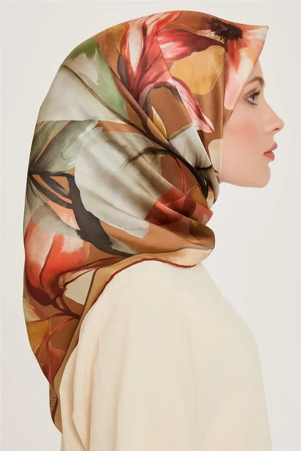 Armine İpek Eşarp 2024/2025 Sonbahar Kış - 9205D-80 - Sura